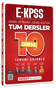İndeks Akademi 2026 EKPSS 10 Deneme Çözümlü