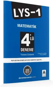 Delta LYS-1 Matematik 4 lü Deneme