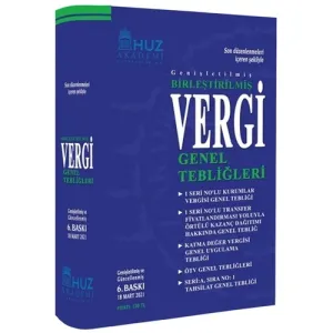 Birleştirilmiş Vergi Genel Tebliğleri