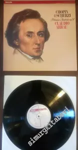33 LP PLAK VINYL: Chopin, Claudio Arrau, 4 Scherzi, Polonaise-Fantaisie Op.61 -