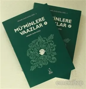 Mü'minlere Vaazlar (2 Kitap Takım)