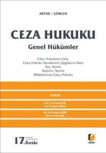 Ceza Hukuku Genel Hükümler
