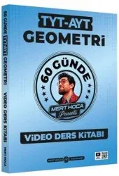 MERT HOCA 60 GÜNDE TYT AYT GEOMETRİ VİDEO DERS  KİTABI