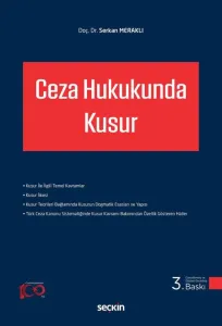 Ceza Hukukunda Kusur