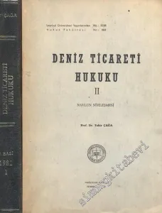 Deniz Ticareti Hukuku 2 Cilt TAKIM -