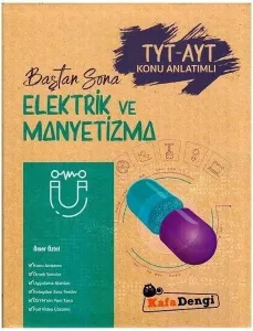 Kafa Dengi Yayınları TYT AYT Elektrik ve Manyetizma Baştan Sona Konu Anlatımlı