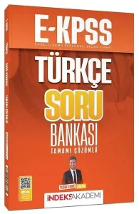 İndeks Akademi 2026 EKPSS Türkçe Soru Bankası Çözümlü