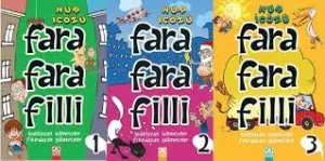 Altin Bilmece Kitabi Fara Fara Filli 1-2-3