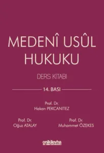 Medeni Usul Hukuku Ders Kitabı