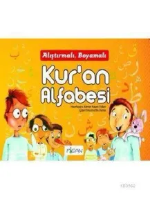 Alıştırmalı Boyamalı Kuran Alfabesi