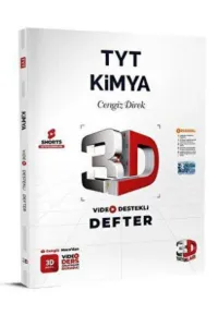 3D TYT KİMYA VİDEO DESTEKLİ DEFTER