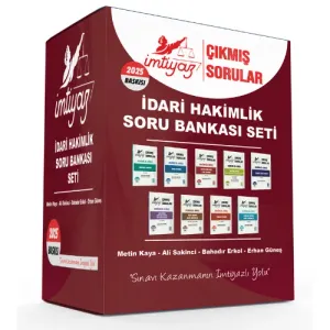 İMTİYAZ 2026 İdari Hakimlik Çıkmış Soru Seti