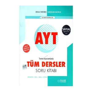 Palme -  AYT Sayısal Tüm Dersler Soru Bankası