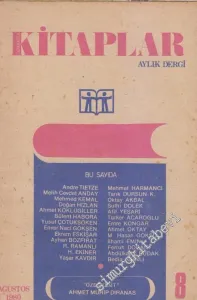 Günümüzde Kitaplar Aylık Dergi - Özel Kesit: Ahmet Muhip Dıranas - Sayı: 8     Yıl: 1  Ağustos 1980