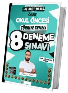 TKM Akademi ÖABT Okul Öncesi Türkiye Geneli 8 Deneme Dijital Çözümlü