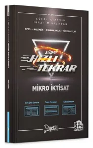 Yetki Yayınları Mikro İktisat Süper Hızlı Tekrar