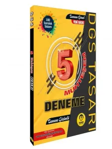 Tasarı Yayınları DGS Muhteşem 5 Deneme Çözümlü