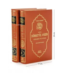 Dualı Dürretül Vaizin 2 Cilt Takım