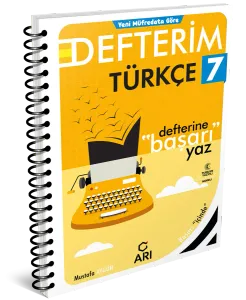 Arı Yayıncılık Türkçe Defterim 7. Sınıf