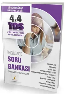 Pelikan Yayınları 4x4 YDS İngilizce Tek Kitap Soru Bankası