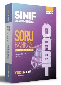 Yediiklim Yayınları 2022 ÖABT Sınıf Öğretmenliği Tamamı Çözümlü Soru Bankası