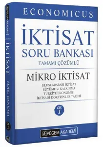 2022 KPSS A Grubu Economicus Mikro İktisat Tamamı Çözümlü Soru Bankası (cilt 1)