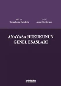 Anayasa Hukukunun Genel Esasları