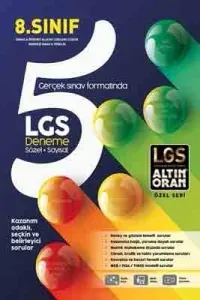 8. SINIF LGS DENEME SÖZEL + SAYISAL *YENİ*