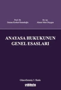Anayasa Hukukunun Genel Esasları