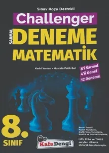 Kafa Dengi Yayınları 8. Sınıf Matematik Challenger Sarmal Deneme