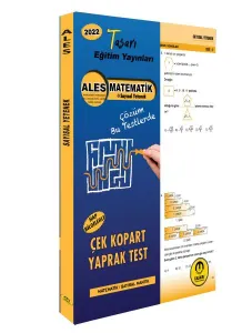 KELEPİR Tasarı Yayınları 2022 ALES Sayısal Yetenek Yaprak Test
