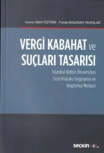 Vergi Kabahat ve Suçları Tasarısı