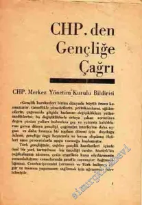 CHP den Gençliğe Çağrı -        1968