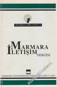 Marmara İletişim Dergisi - Sayı: 3      Temmuz