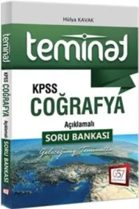 657 KPSS Teminat Coğrafya Açıklamalı Soru Bankası
