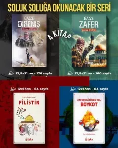 Filistin Set Gazze Direniş ve Zafer 4 Kitap