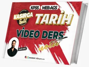 TKM Akademi KPSS MEB-AGS Tarih Kasırga Video Ders Notu