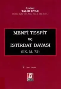 Menfi Tespit İstirdat Davası