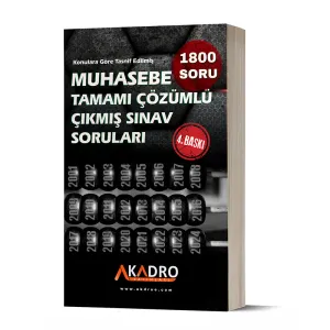 A Kadro KPSS A Grubu Muhasebe Çıkmış Sorular Çözümlü