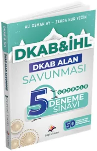 Dizgi Kitap Yayınları 2025 DKAB İHL DKAB Alan Savunması Tamamı Çözümlü 5 Deneme Sınavı