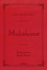 Muhakemat (Çanta Boy); Risale-i Nur Külliyatından Lügatlı, Kaynaklı, İndeksli