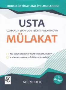 Usta Uzmanlık Sınavları Teknik Anlatımları Mülakat