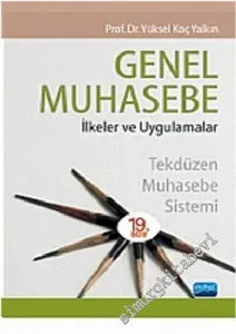 Genel Muhasebe İlkeler ve Uygulaması : Tekdüzen Muhasebe Sistemi -        2013