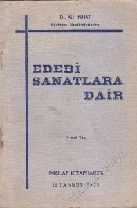 Edebi Sanatlara Dair -        1933