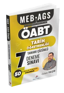 Dizgi Kitap Yayınları 2025 ÖABT MEB AGS Tarih Öğretmenliği Tamamı Çözümlü Fasiküller Halinde 7 Deneme Sınavı