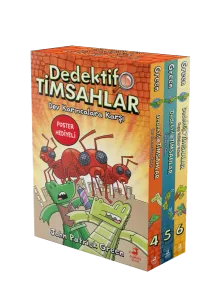 Dedektif Timsahlar 3 Kitaplık Kutulu Set (4-5-6)