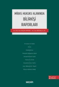 Miras Hukuku Alanında Bilirkişi Raporları