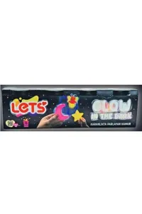 LET S OYUN HAMURU 4 RENK KARANLIKTA PARLAYAN 440 GR