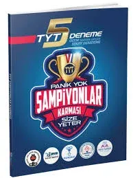 BİLİMYOLU TYT 5 DENEME PANİK YOK ŞAMPİYONLAR KARMASI SİZE YETER