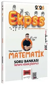 Yargı Yayınları 2026 EKPSS Tüm Adaylar İçin Matematik Tamamı Video Çözümlü Soru Bankası